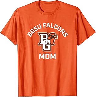 Bowling Green BGSU Falcons Arched Mom T-Shirt