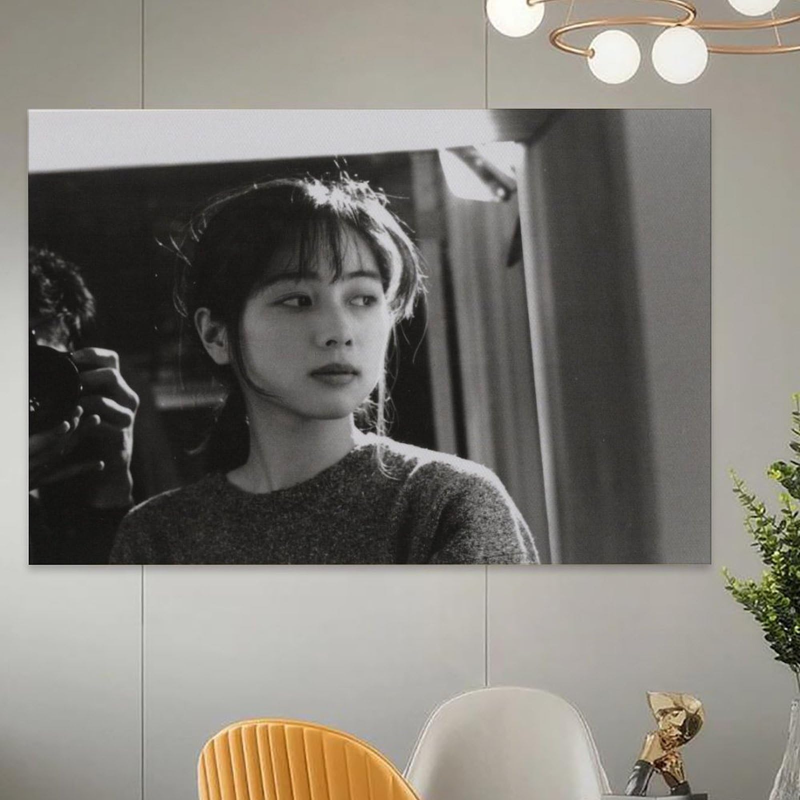 Amazon.co.jp: ZARDのボーカル、坂井泉水の白黒ポスターポスター壁紙