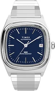 [TIMEX(タイメックス)] Ｑ ＴＩＭＥＸ ウォッチ 自動巻 5気圧防水 プラスチック ネイビー文字盤 TW2Y07400 ユニセックス [並行輸入品]