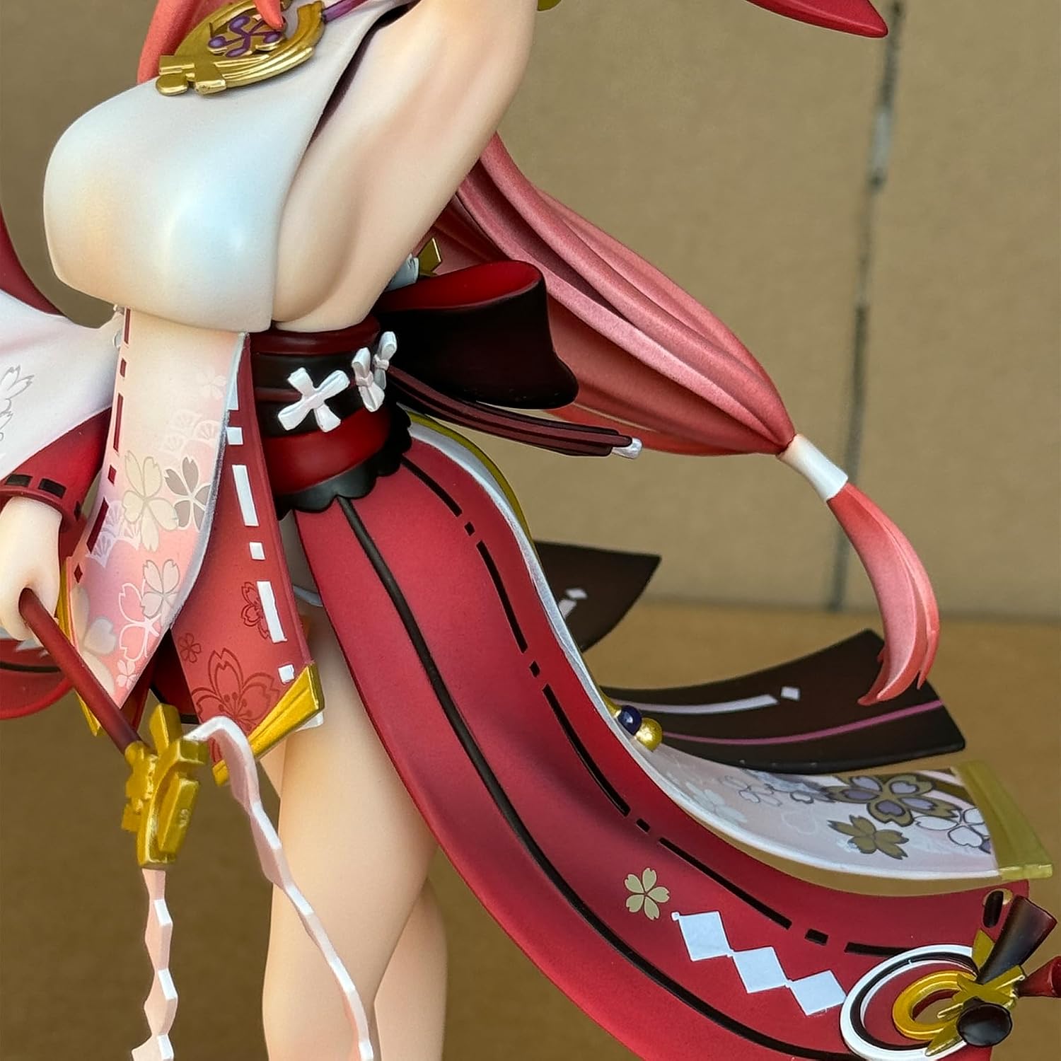 G-I Yae Miko 1/7 Figure 9.8IN Anime Game Lady Guuji of The Grand Narukami Shrine Toy Character PVC Gift