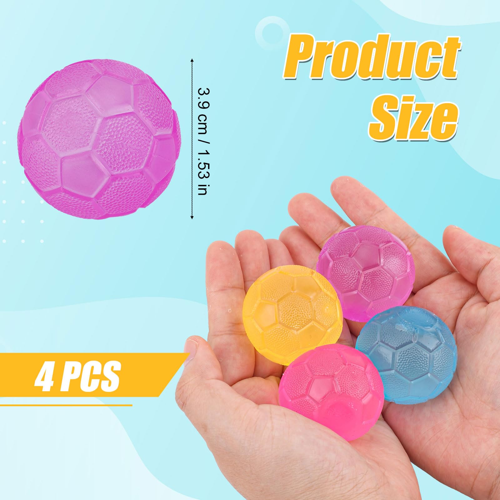 4pcs Stress Relief Balls - Image 2