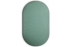 Green Frog Muslin Bassinet Sheet: Comfort and Style for Your Little One