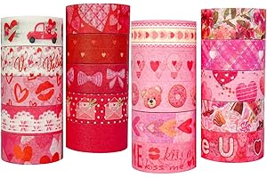 Martha Stewart Valentine's Day Washi Tape Set 20 Rolls