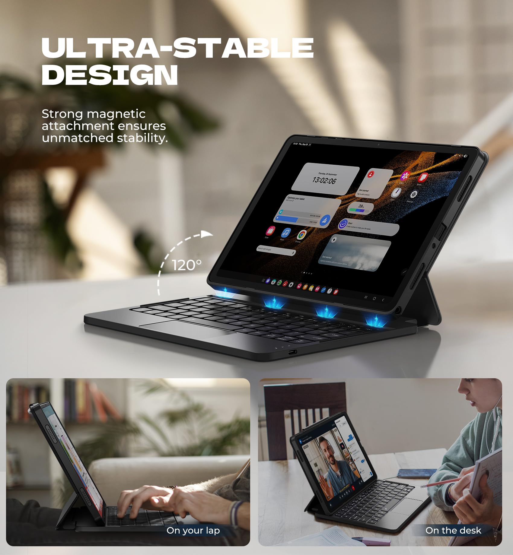 Amazon.com: Dexnor for Samsung Galaxy Tab A9+ Plus Case with
