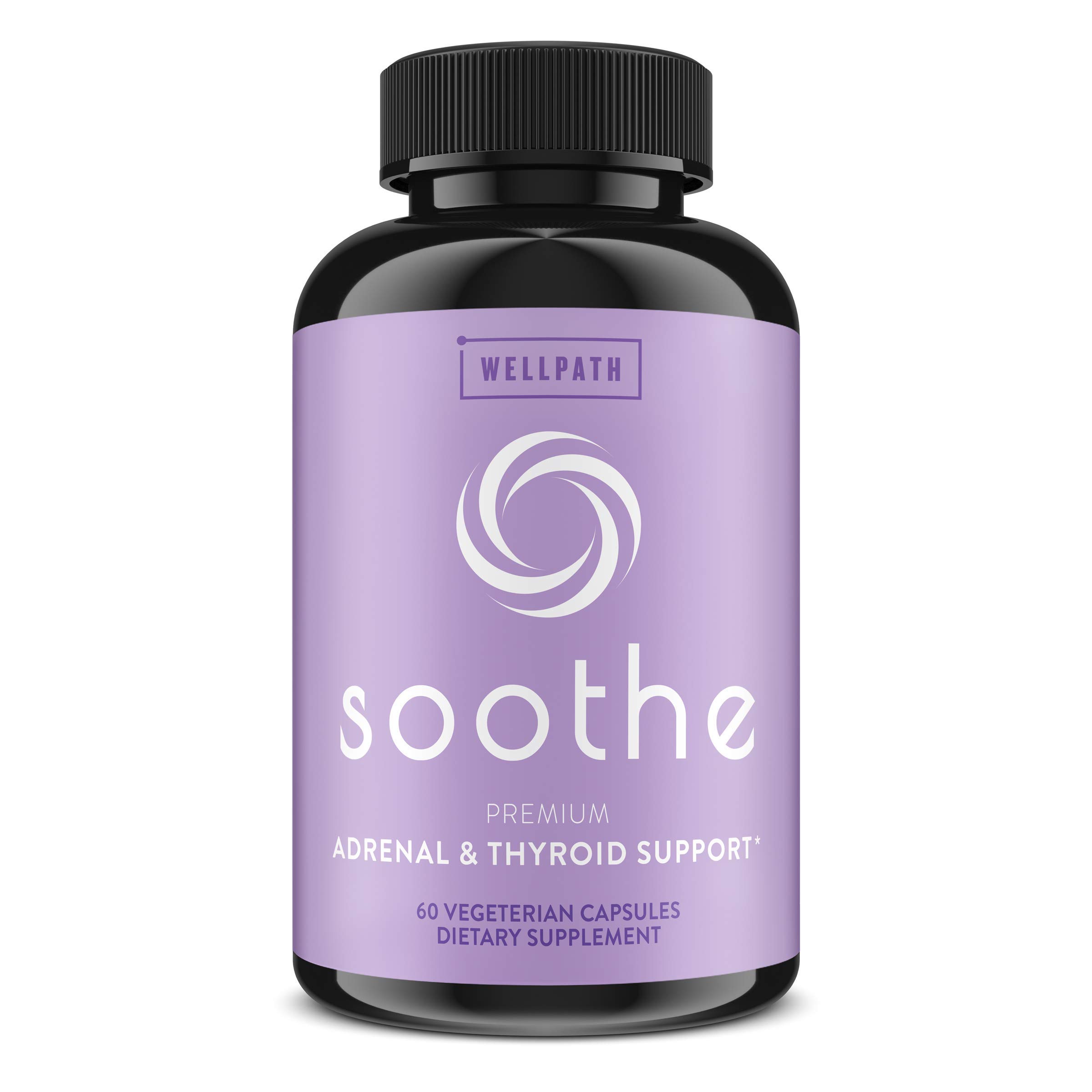 Soothe Thyroid Support & Adrenal Support Supplement Cortisol Manager