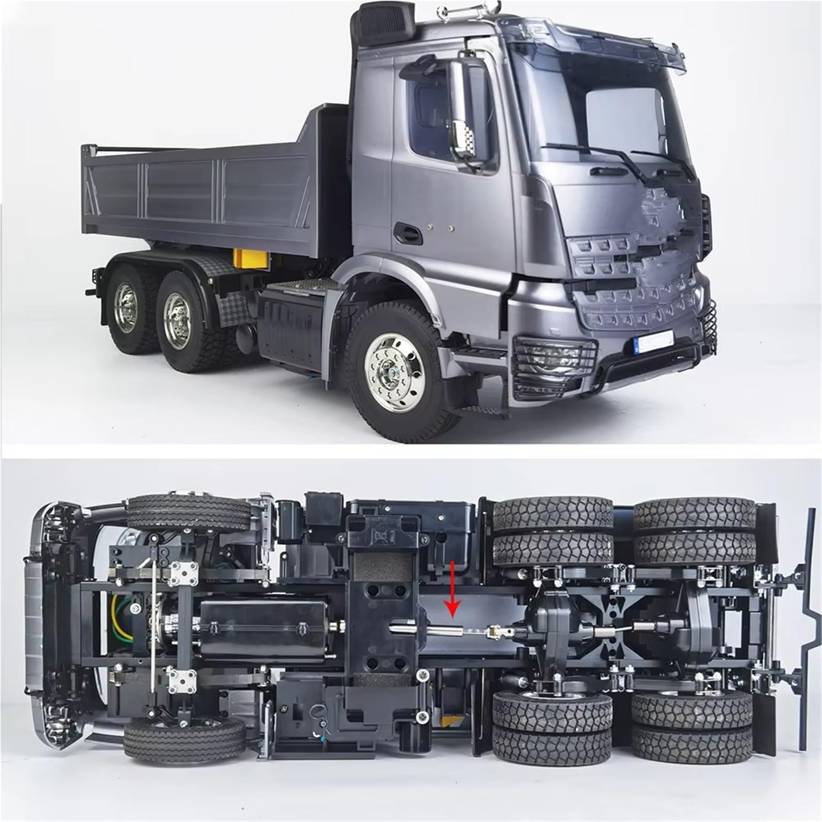 RC-Getriebewelle Für Tamiya 1/14 Ersatz Metall Antriebswelle Joint Übertragung Welle RC Traktor LKW Modell Auto Upgrade Ersatzteile Zubehör(165-205mm)