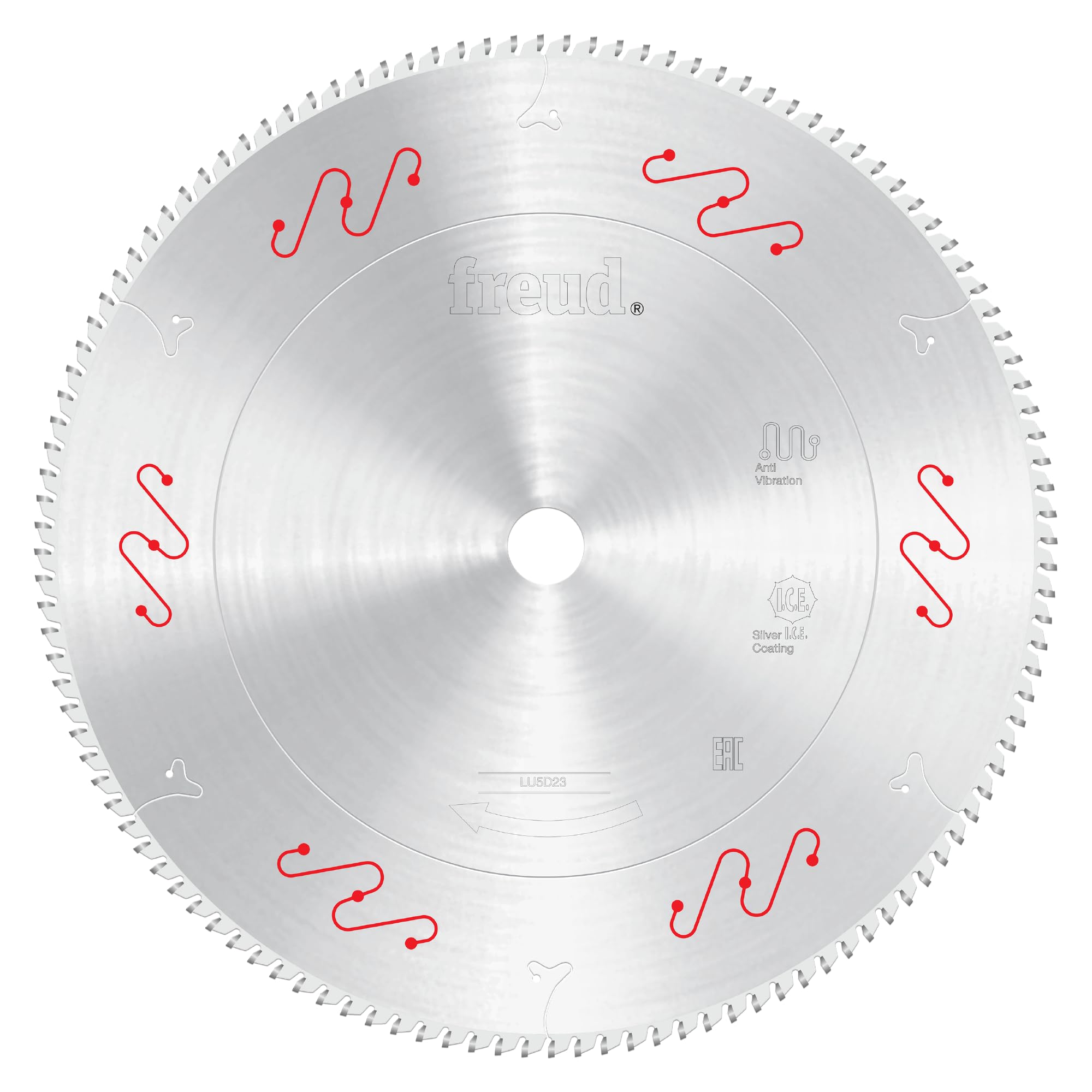Freud Multi Lu5d23: 400Mm X 120T Medium Aluminum & Non-Ferrous Blades With Or Without Mechanical Clamping