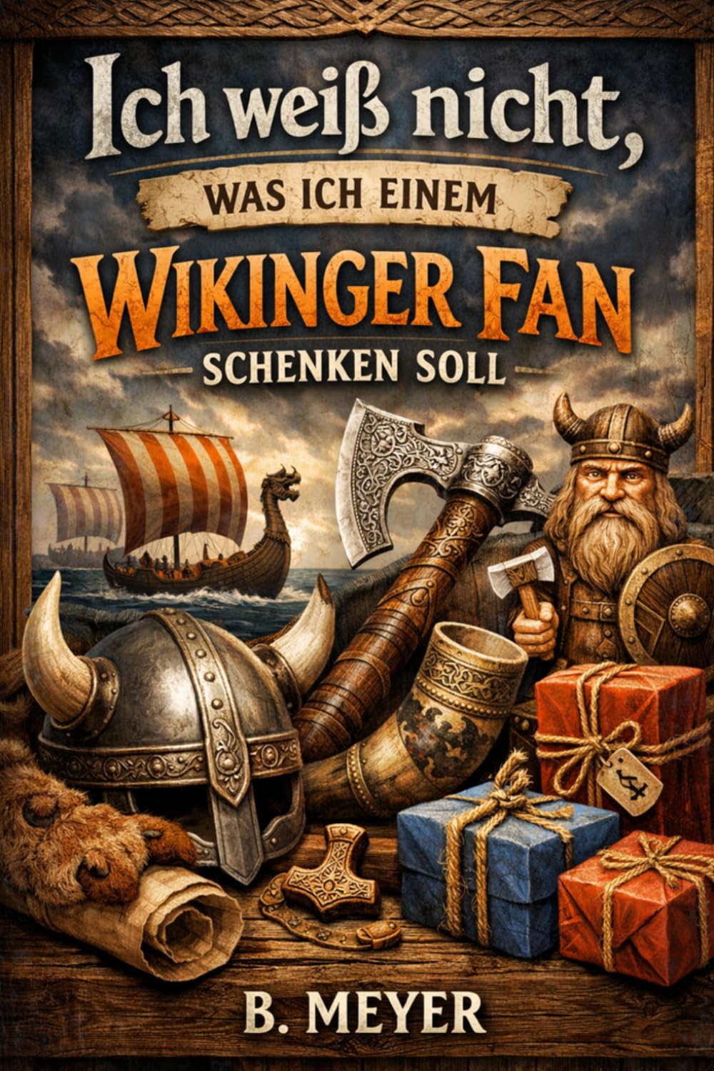 "Ich weiß nicht was ich einem Wikinger schenken soll" - Buch: Das humorvolle und spannende Geschenk für jeden, der Wikinger und nordische Mythologie liebt