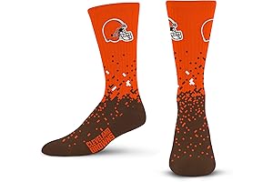 For Bare Feet Kids' Spray Zone Crew Sock NFL Youth