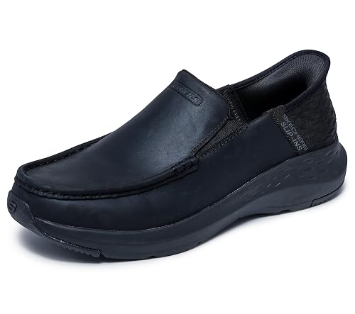 Skechers Parson Oswin Parson OSWIN Masculino, Preto e vinho:, 42,5 UE