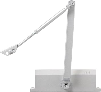 Yale Door Hydraulics 105 Fixed Power Number 5 (100 kg) Door Spring, Silver