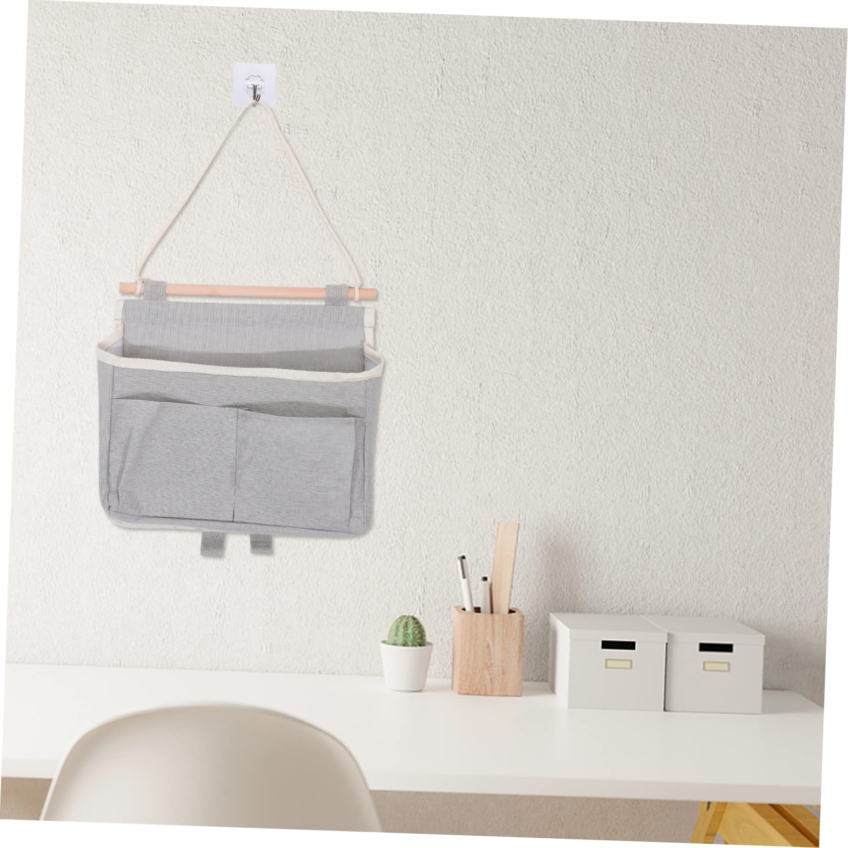 Garneck 5 Pz Borsa a parete wall organizer borsa da appendere organizer per riporre gli oggetti sopra la porta sigillante cestino del dormitorio studenti presenti
