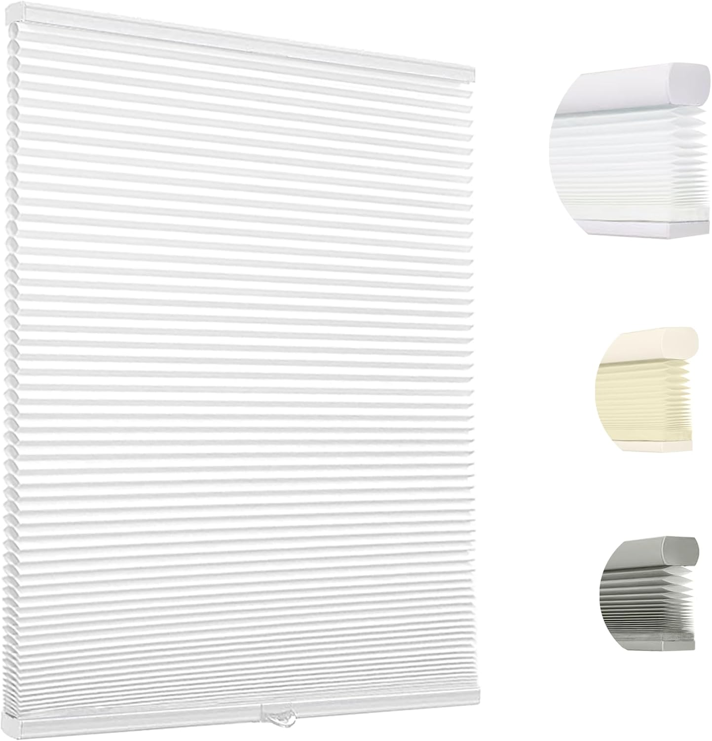 Flamax Light Filtering Cordless Cellular Shades, Cordless Cellular Blinds,