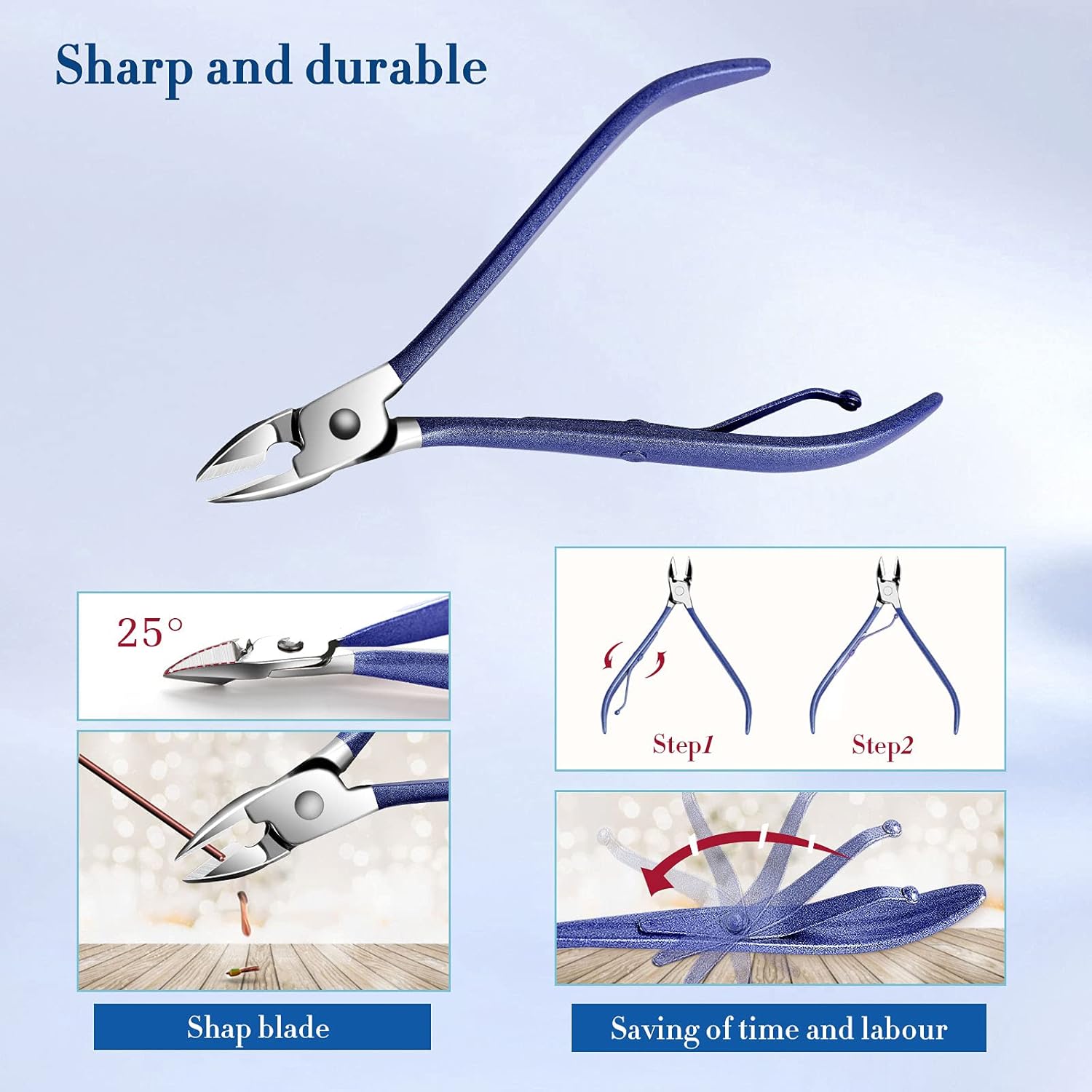 Manicure Set Nail Clippers Pedicure Kit -26 Pieces Stainless Steel Siyaluens Manicure Kit, Professional Grooming Kits Fingernail Clippers, Nail Clippers Sets Suitable for Travel Manicure Kit(Blue) : Beauty & Personal Care