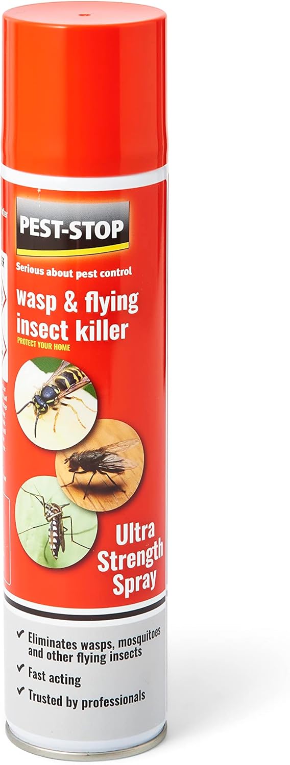 PestStop Wasp & Flying Insect Killer Wasps, Mosquitoes and Other