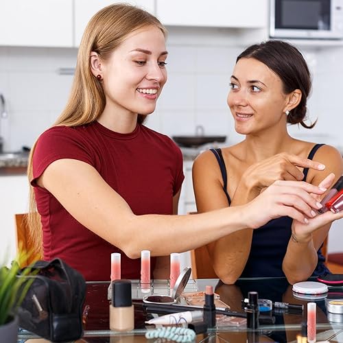 Miniatura 6 de Kigley Organizador de lápiz labial transparente, soporte acrílico para brillo de labios, estuche de exhibición de lápiz labial para mujeres, muestra