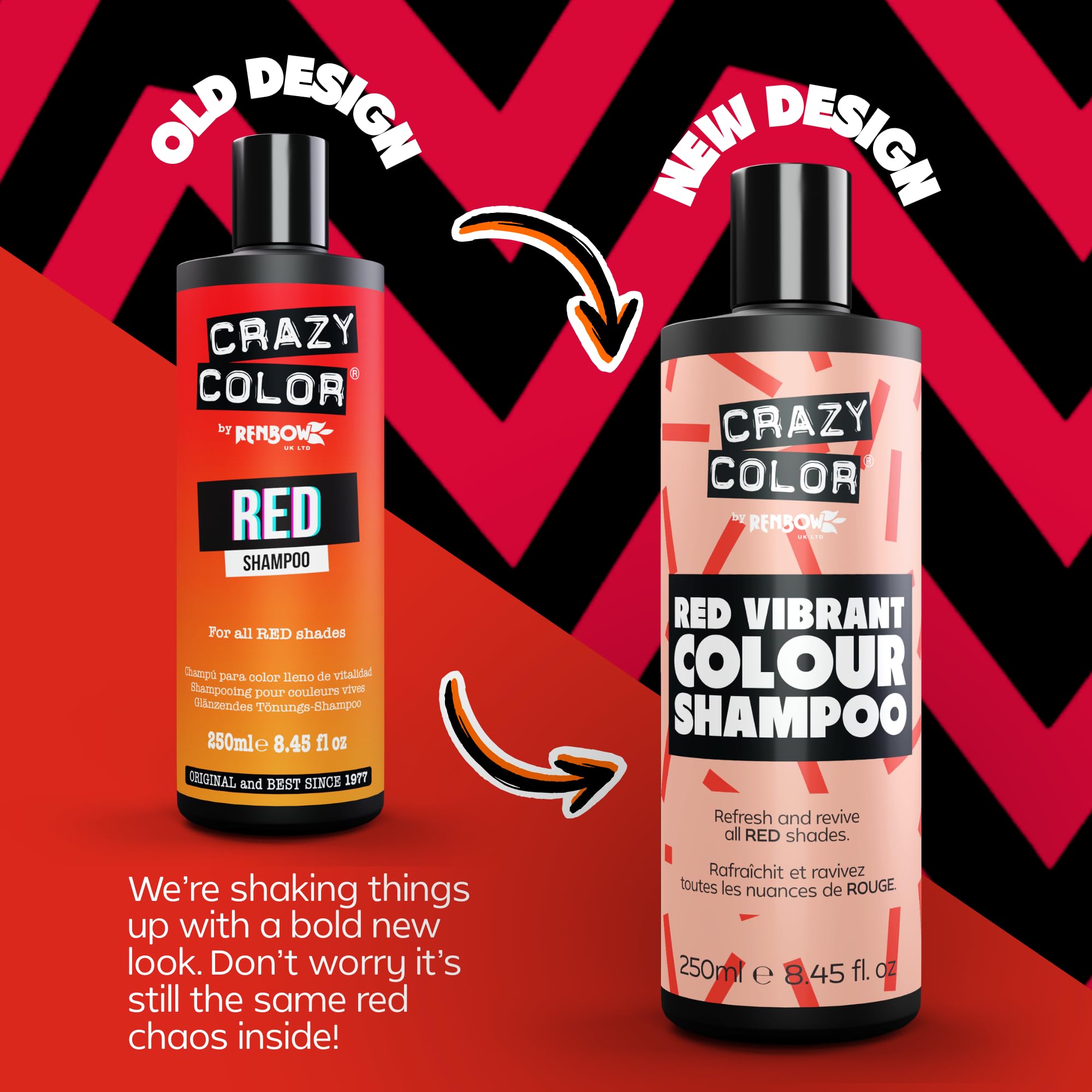 Crazy Color Red Shampoo for Red Hair | Maintain, Refresh and Color