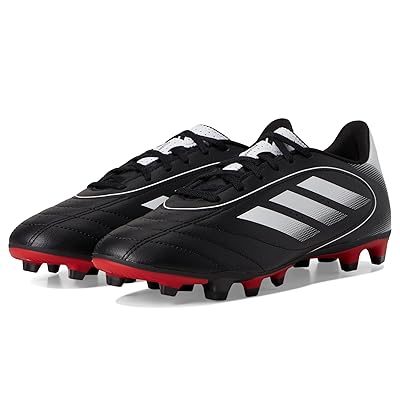 adidas Goletto IX Firm Ground/Multi Ground Soccer Cleats Soccer Shoes Black/White/Better Scarlet