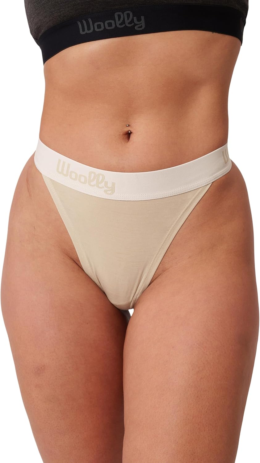 Women's Merino Classic Thong By Woolly | RWS Certified | Soft, Breathable, Seattle Designed