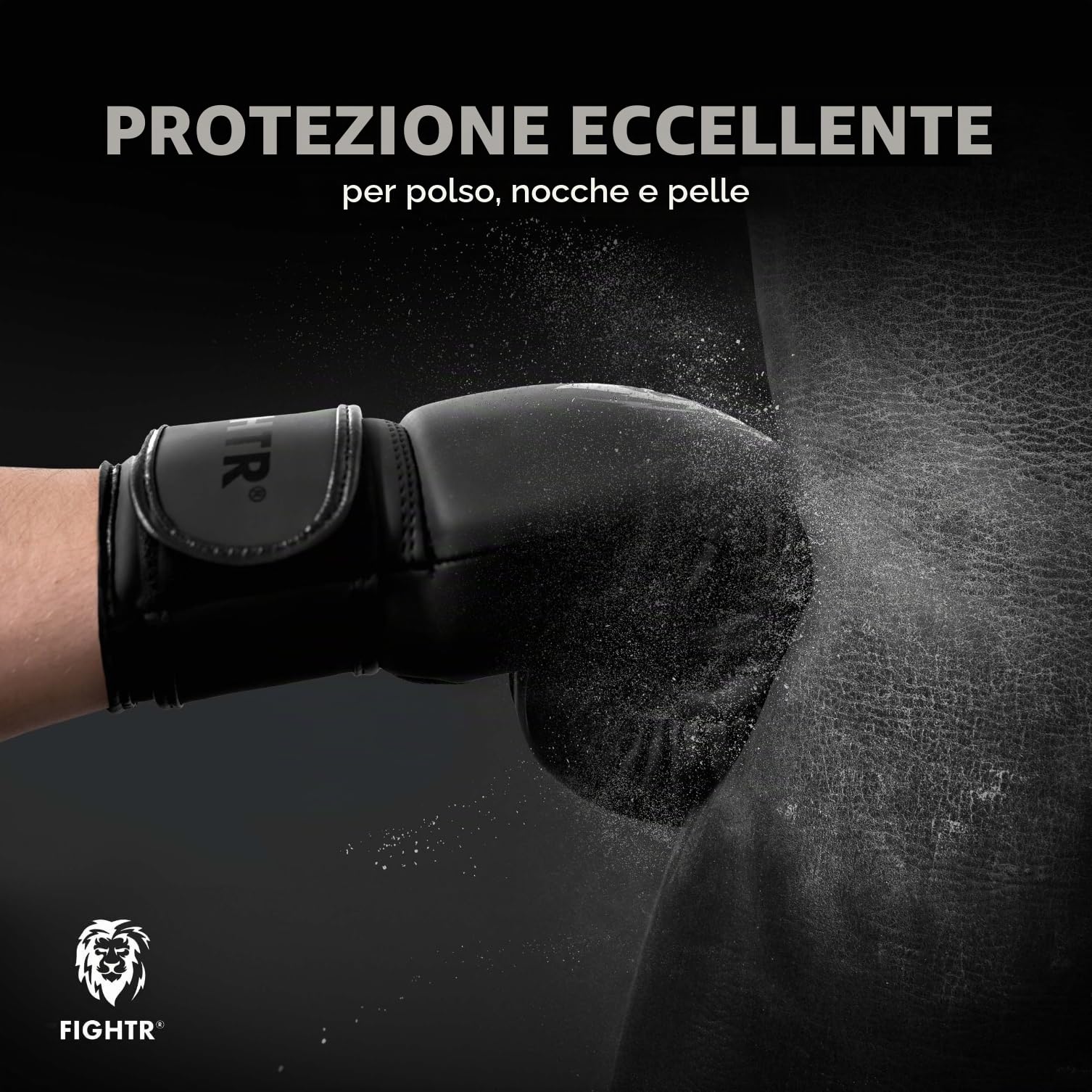 FIGHTR® Guanti da boxe per bambini con ottima vestibilità per la massima protezione | Junior ragazzi e ragazze | per boxe, MMA, Muay Thai, kickboxing e arti marziali 04 06 oz | con borsa per il