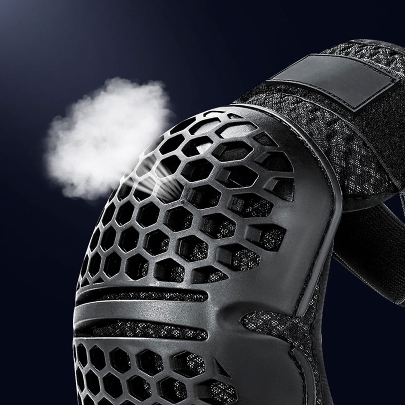 Protège Genoux Moto, Genouillère Protection, Protection Moto Coudière Design Ergonomique Motocross Moto Cyclisme Coude Genouillères Garde Protecteur équipement De Protection, 4 Pcs