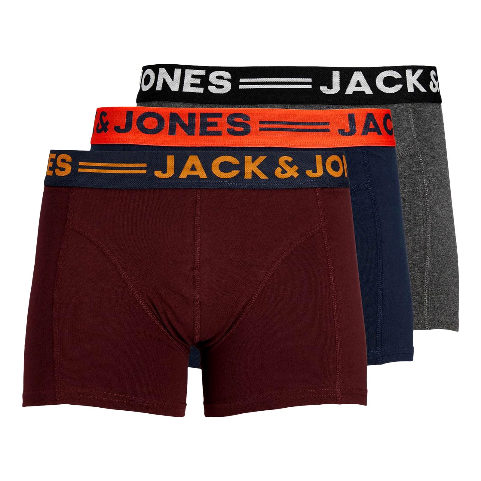 JACK & JONES Trunks 3-Pack Trunks, bordeaux, XL