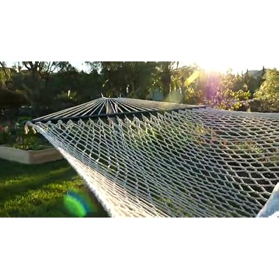 Best Choice Products 2-Person Double Hammock, Outdoor Woven Cotton Rope Hammocks for Backyard, Patio w/ Spreader Bars… 71iOd+Zjk2L