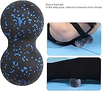 Vista 5 de Rodillo de espuma, juego de rodillos de espuma 3 en 1 para aliviar el dolor de espalda, ejercicio, yoga, terapia física, masaje profundo, ajuste