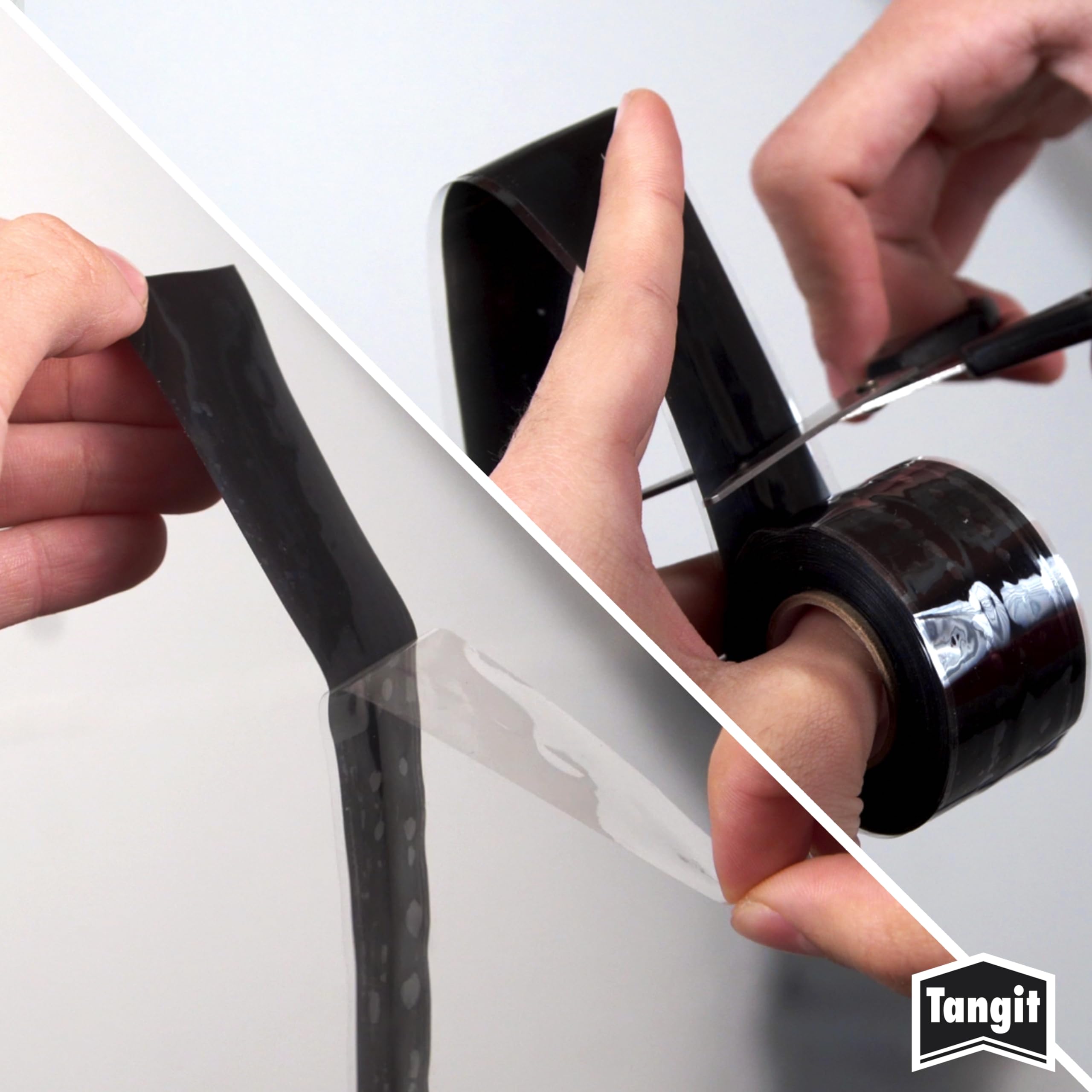 Tangit Fix It Nastro autoagglomerante per isolare perdite, Nastro isolante per riparazioni rapide, utilizzabile anche su superfici umide, 1 blister da 3 m