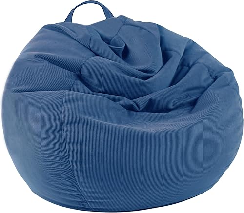 LPMOERA Funda para silla de puf de almacenamiento de animales de peluche (sin relleno) para niños y adultos. Mascotas perezosas para perrosgatos,