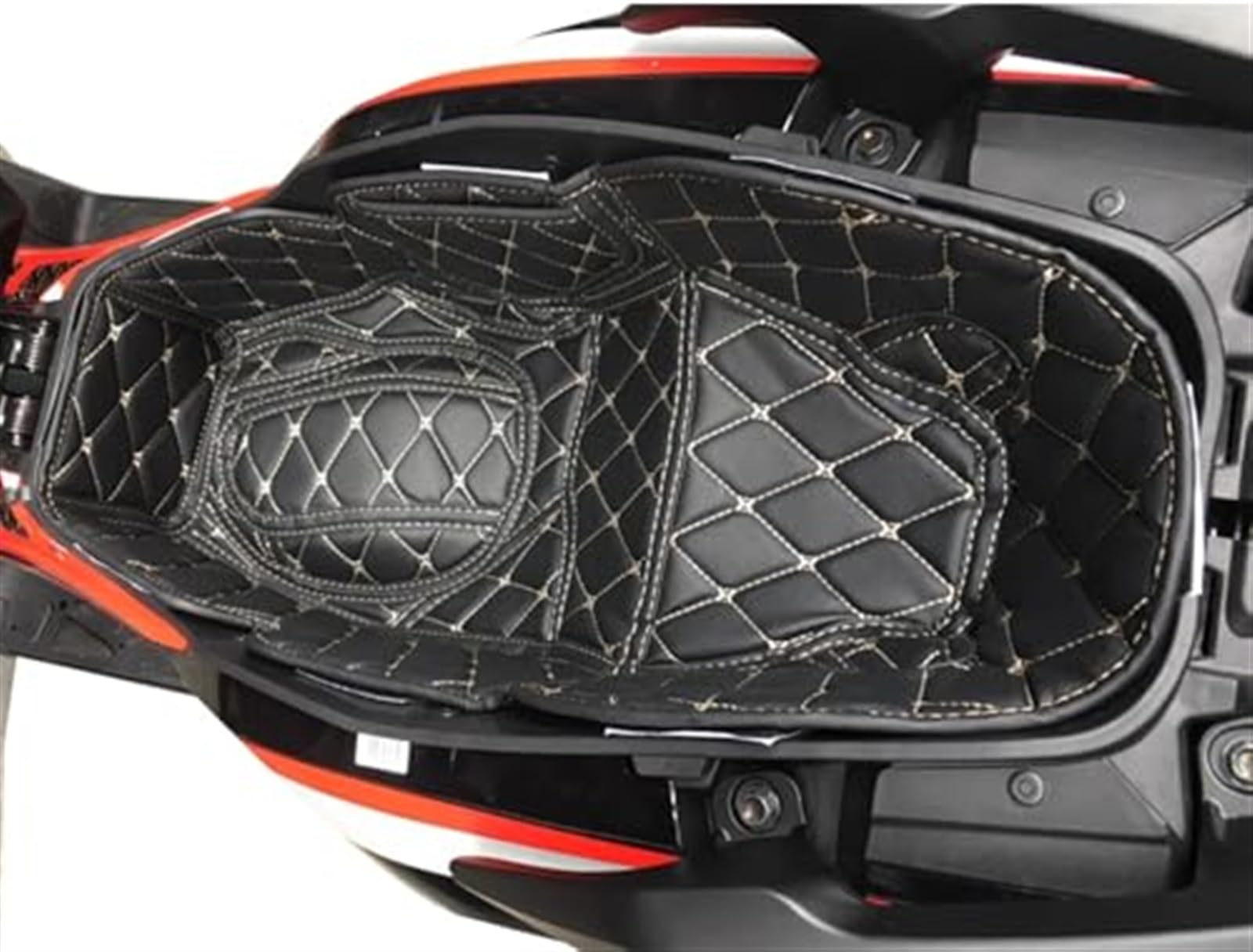 Wyściółka tylnego bagażnika motocykla, MKVAXR PCX125 PCX150 ADV150 Pcx 125 150 Adv 150 Tylna wykładzina bagażnika Ochraniacz motocykla, do siedzenia, kubełkowa podkładka do przechowywania skrzyni(BLAC