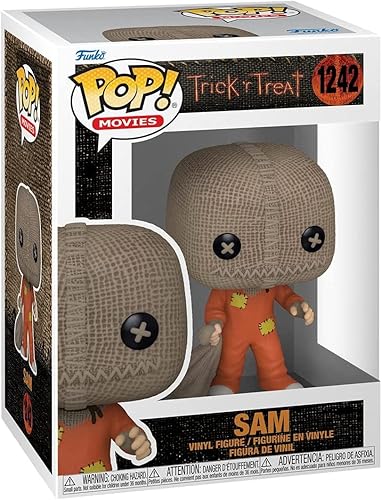 Miniatura 3 de POP Trick 'r Treat - Figura de vinilo Funko de Sam con saco de arpillera (paquete con funda protectora de caja compatible), multicolor, 3.75 pulgadas