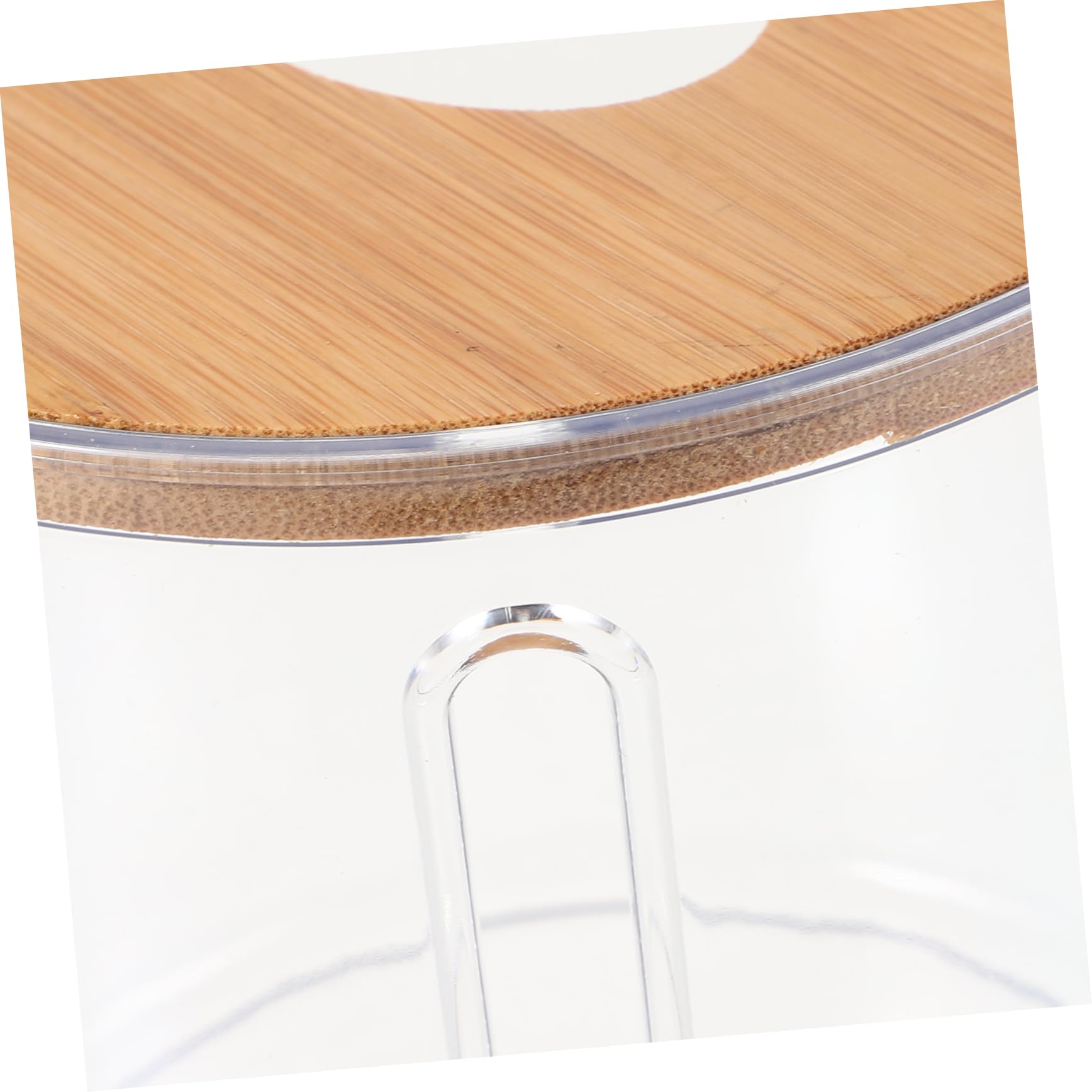 jojofuny Clear Roll Tissue Box Holder with Cover Facial Tissue Dispenser Box Household Roll Paper Dispenser for Car, Bathroom, Laundry, Office, Counter and Table?Transparent?