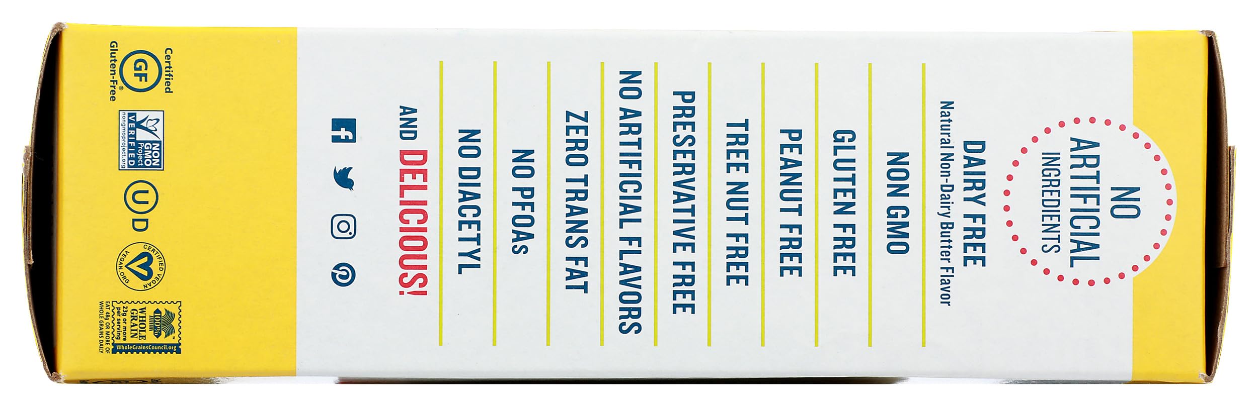 SKINNY POP Butter Microwave Popcorn 16 8 OZ — view 8