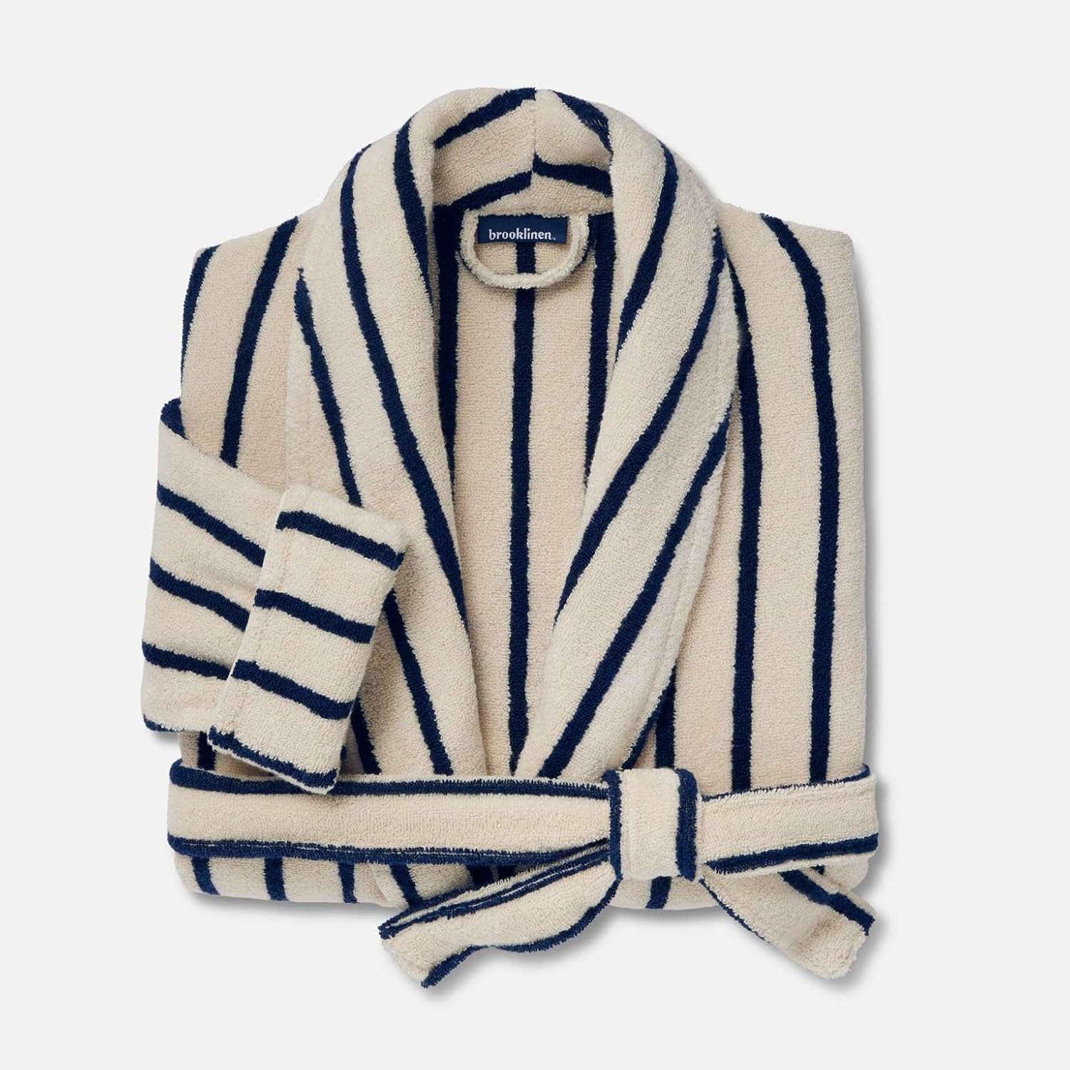 Brooklinen Luxury Cotton Bath Robe, OEKO-TEX Certified, Plush & Machine Washable – Premium Turkish Plush Robes