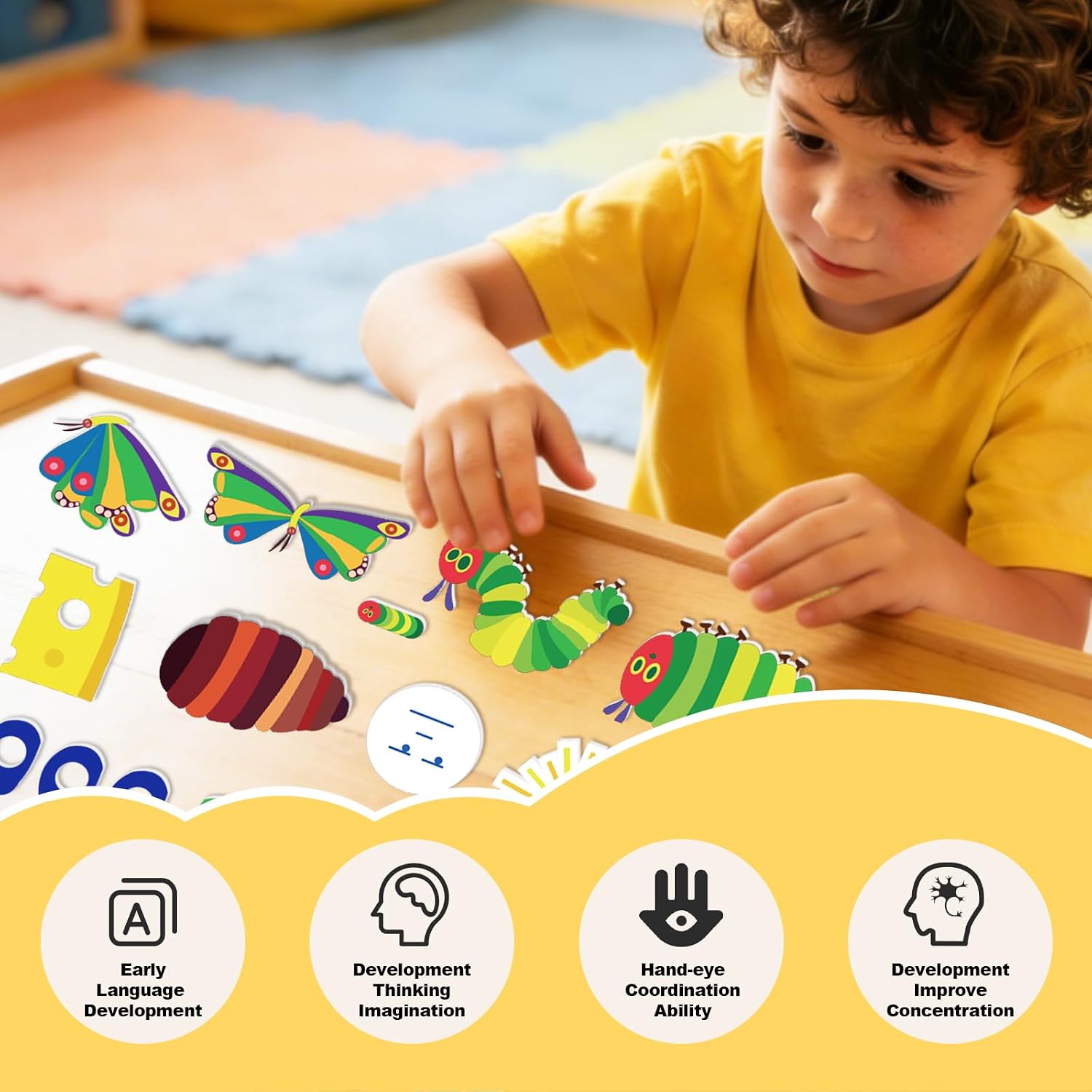 Fairy Tales Felt Board Story Sets Preschool Children Early Learning Toddler Interactive Toys Storytelling Activities Role Play image 5
