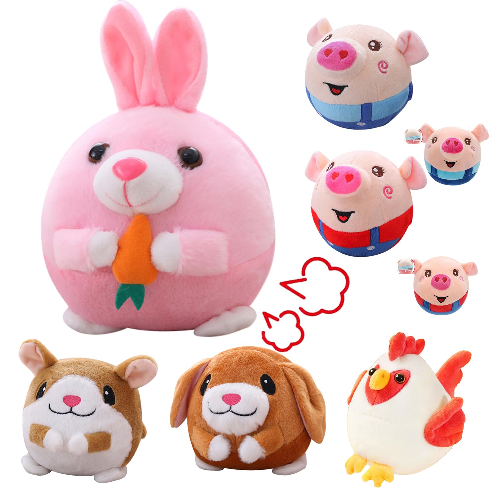 Amazon.co.jp: 跳ぶブタのおもちゃ歌うおもちゃ赤ちゃんのおもちゃ跳ぶ