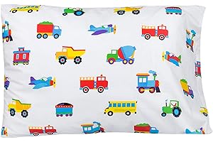 Wildkin 100% Cotton Kids Pillowcase for Dream Time Fun