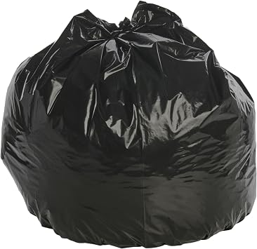 Stout by Envision 40-48 Gallon Heavy Duty Total Recycled Content TRC Trash Bags, XX-Heavy 1.5 Mil Plastic, 30% PCM, 100 Bags, 40"x48" T4048B15