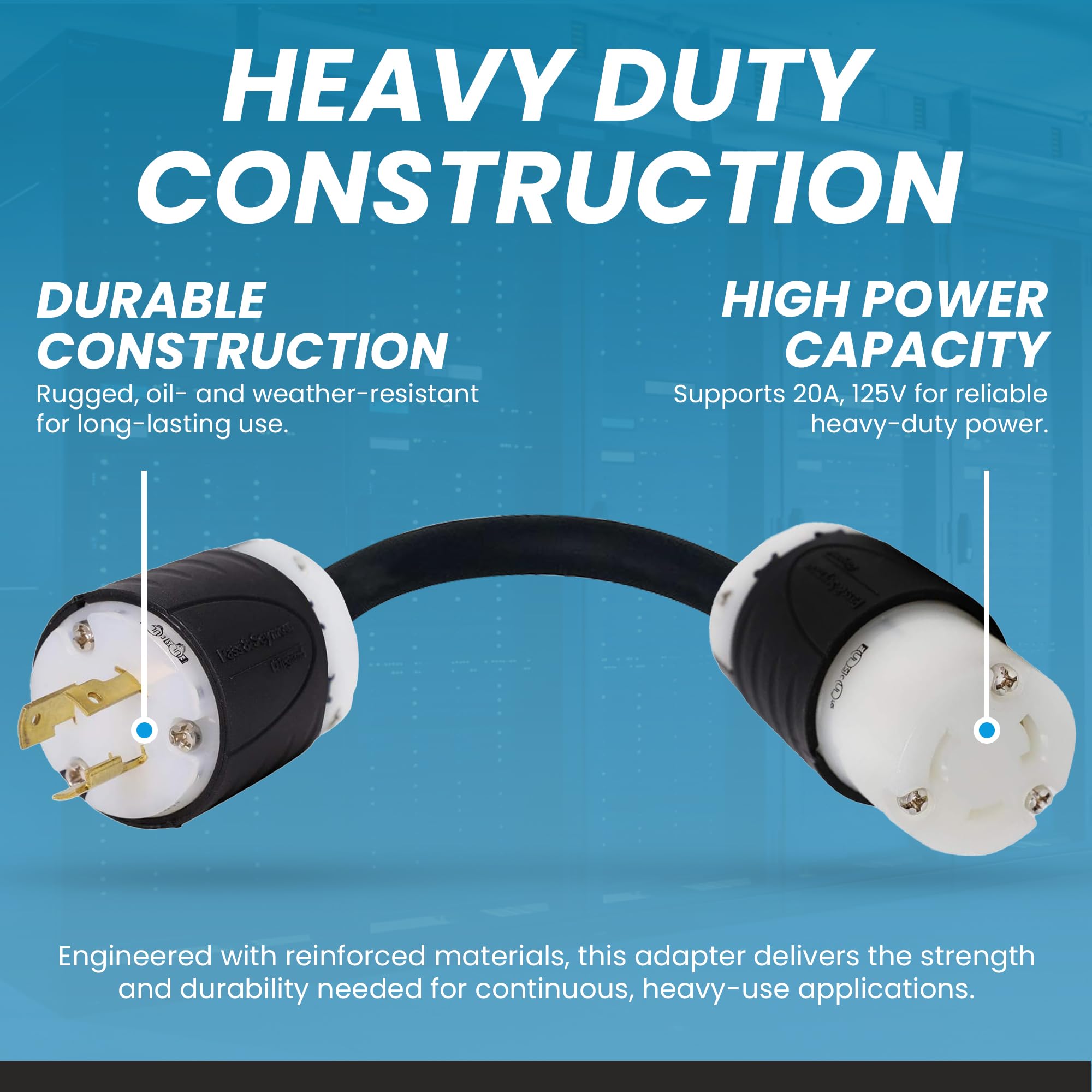 Amazon | IronBox Electric NEMA L5-20P - L5-30R プラグアダプター