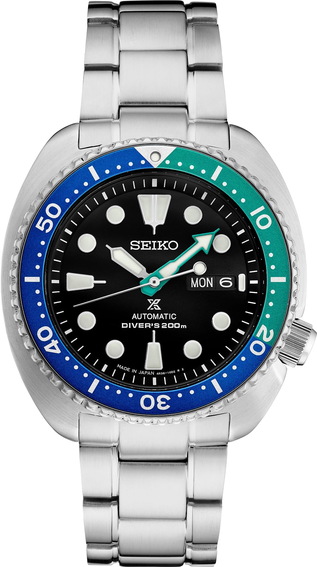 SRPJ35 Automatic Dive Watch for Men - Prospex Special Edition - LumiBrite Hands, Elapsed Timing Bezel - Water Resistant 200M