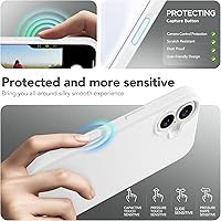 Vista 66 de GONEZ Funda para iPhone 14 Pro, compatible con Magsafe, con protector de pantalla + protector de lente de cámara, forro de microfibra suave