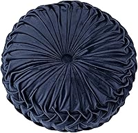 Vista 16 de HLOVME Cojín Decorativo Throw Pillow para Sofá de Calabaza 3D Redondo de Terciopelo para Sofá Cama Silla Suelo 15"X15", Púrpura Claro