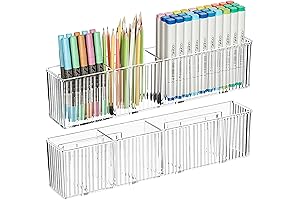 Hanging Wall Mount Acrylic Desk Organizer Holder