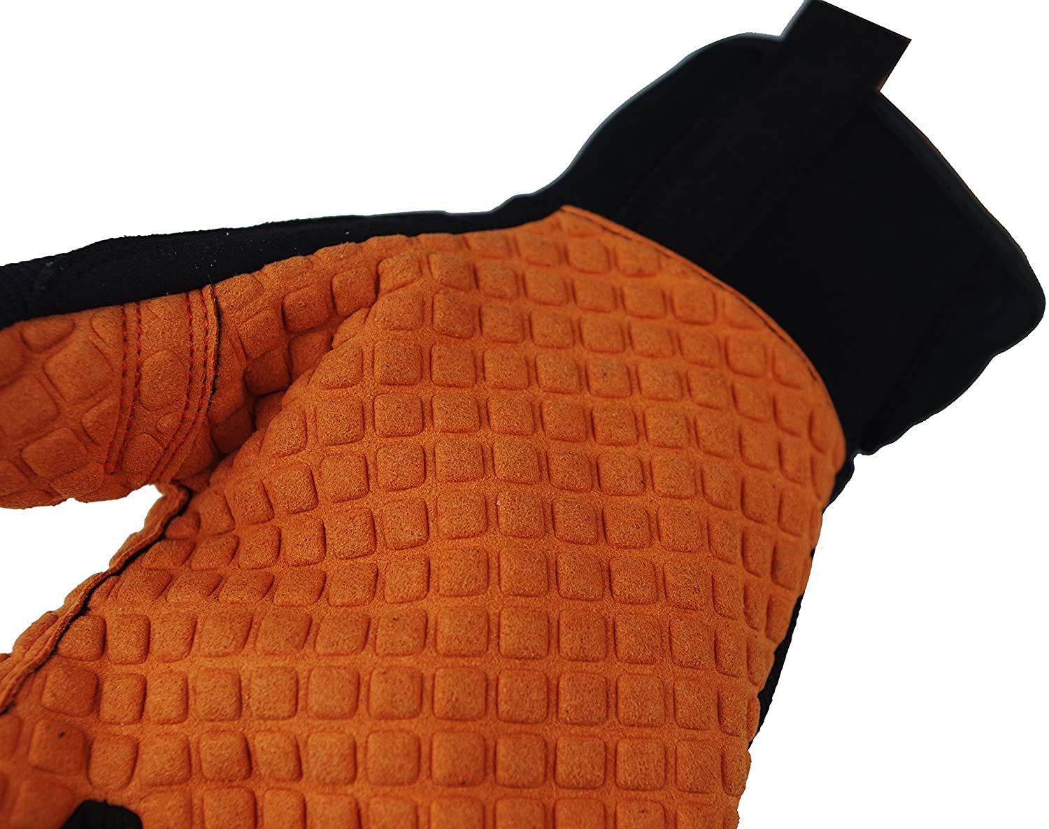 Seibertron HIGH-VIS SDXO2 Super Grip et des gants remplis de gel avec protection d'impact/oléofuge haute résistance aux chocs de sécurité avec des protecteurs impacts des mines gant L
