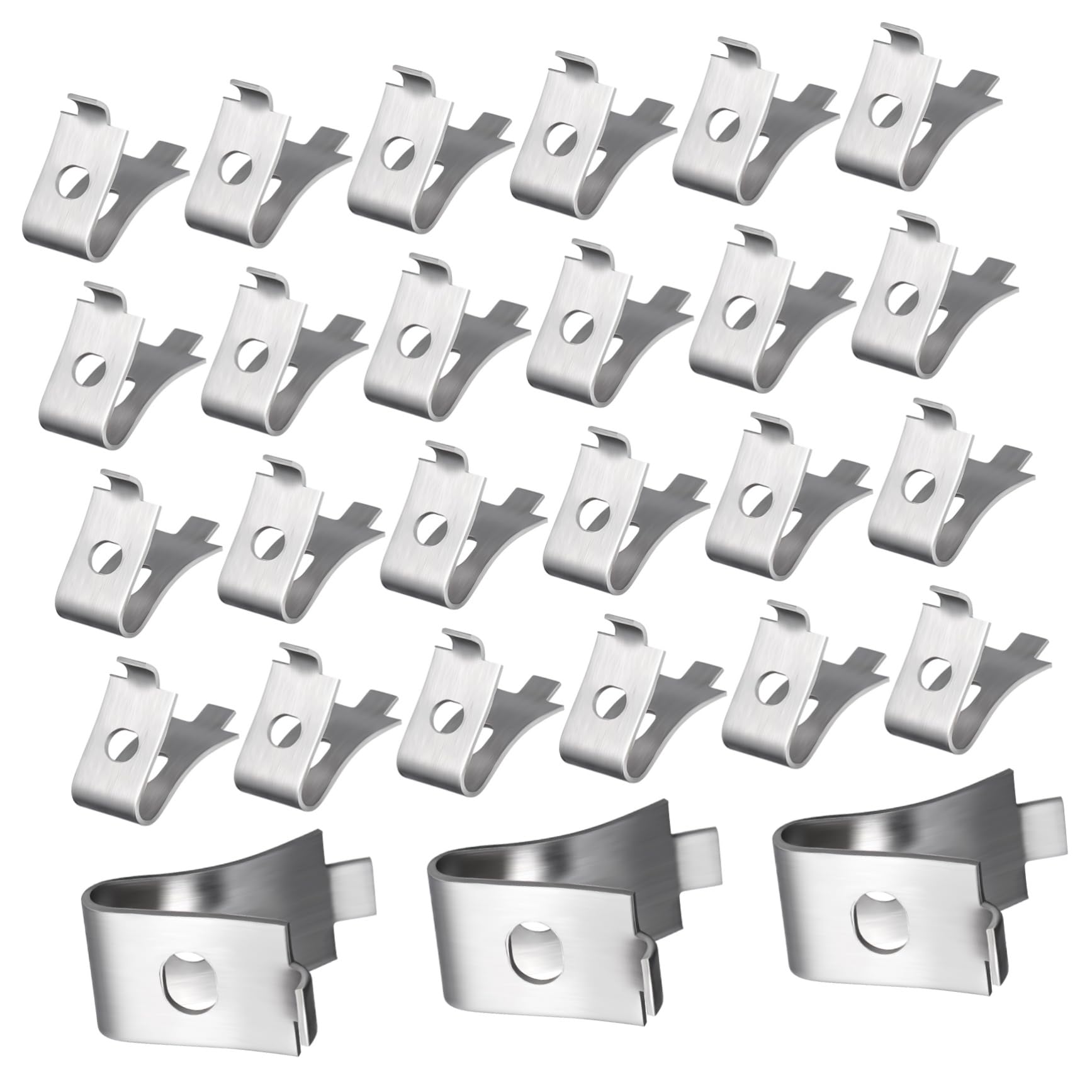 Clips d'étagère d'armoire robustes pour optimiser le rangement de la cuisine et du bureau