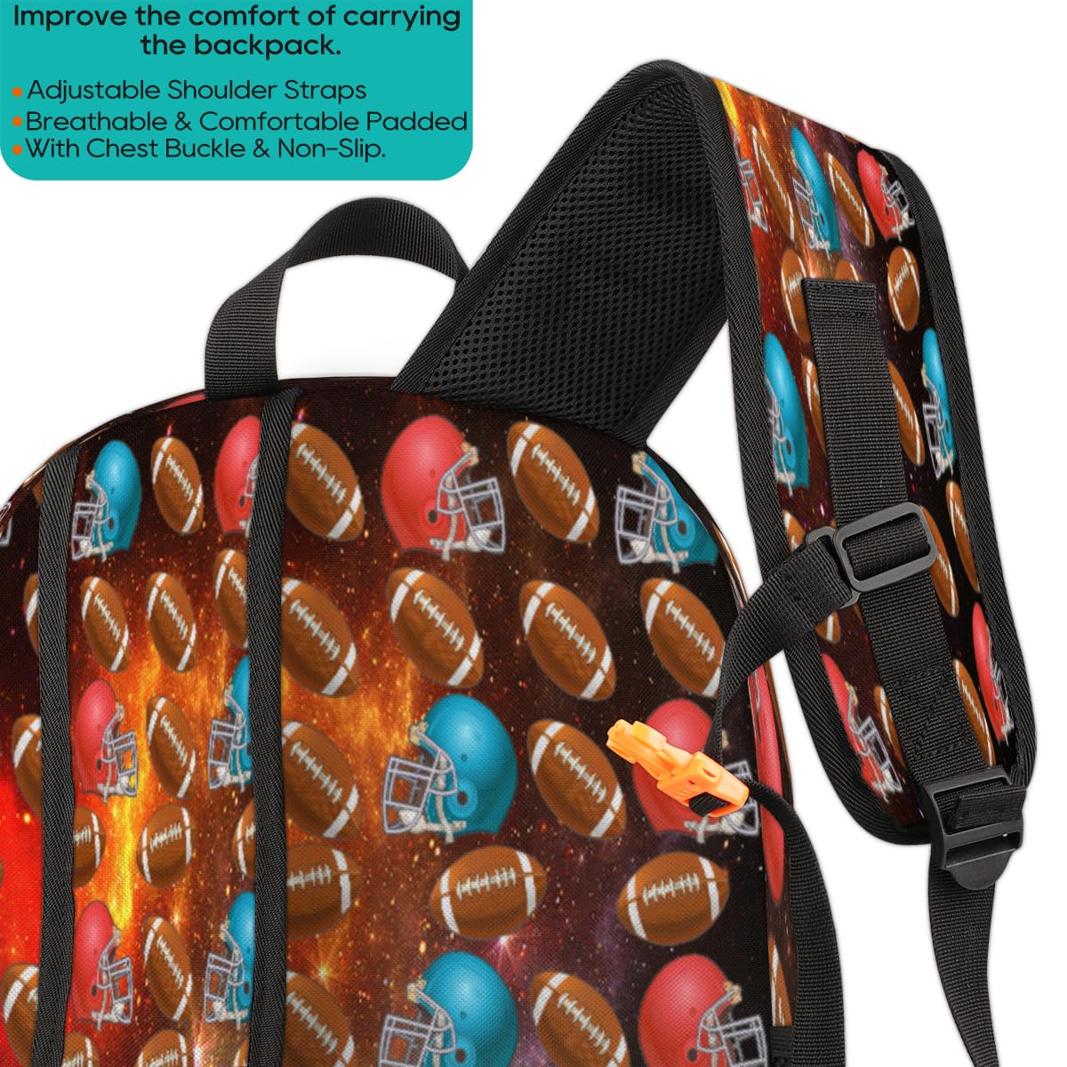 Galaxy Space plecak piłkarski o dużej pojemności plecak szkolny, plecak piłkarski USA, plecak turystyczny, podróż, na co dzień, na laptopa, plecak dla dzieci, chłopców, dziewcząt, mężczyzn, kobiet,