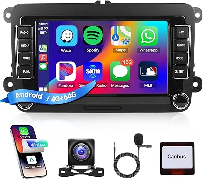 4G+64G Car Stereo for VW Passat Golf MK5 MK6 Jetta T5 EOS Polo Touran Seat