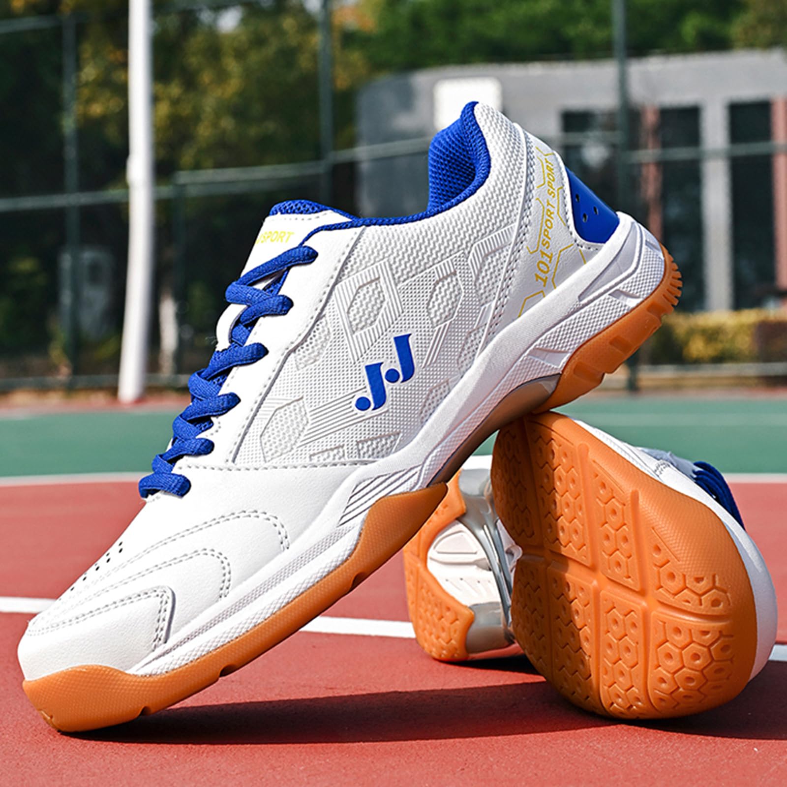 Pareja deportiva Harmonie - Zapatillas de bádminton/tenis con doble perfil