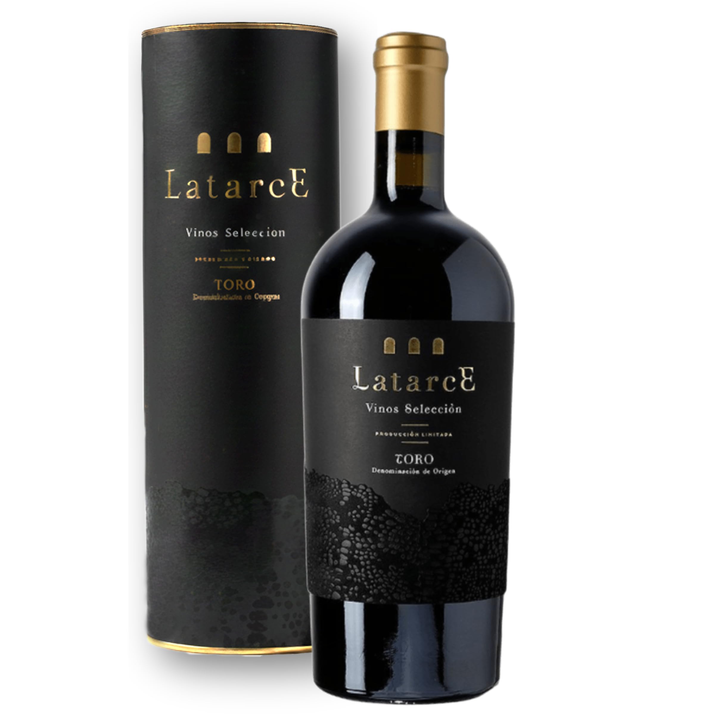 Latarce Selección | Premium Rotwein D.O. Toro | 100% Tempranillo | 16 Monate Neue Französische Eiche | Geschenkbox 1 Flasche 75cl | Limitierte Edition